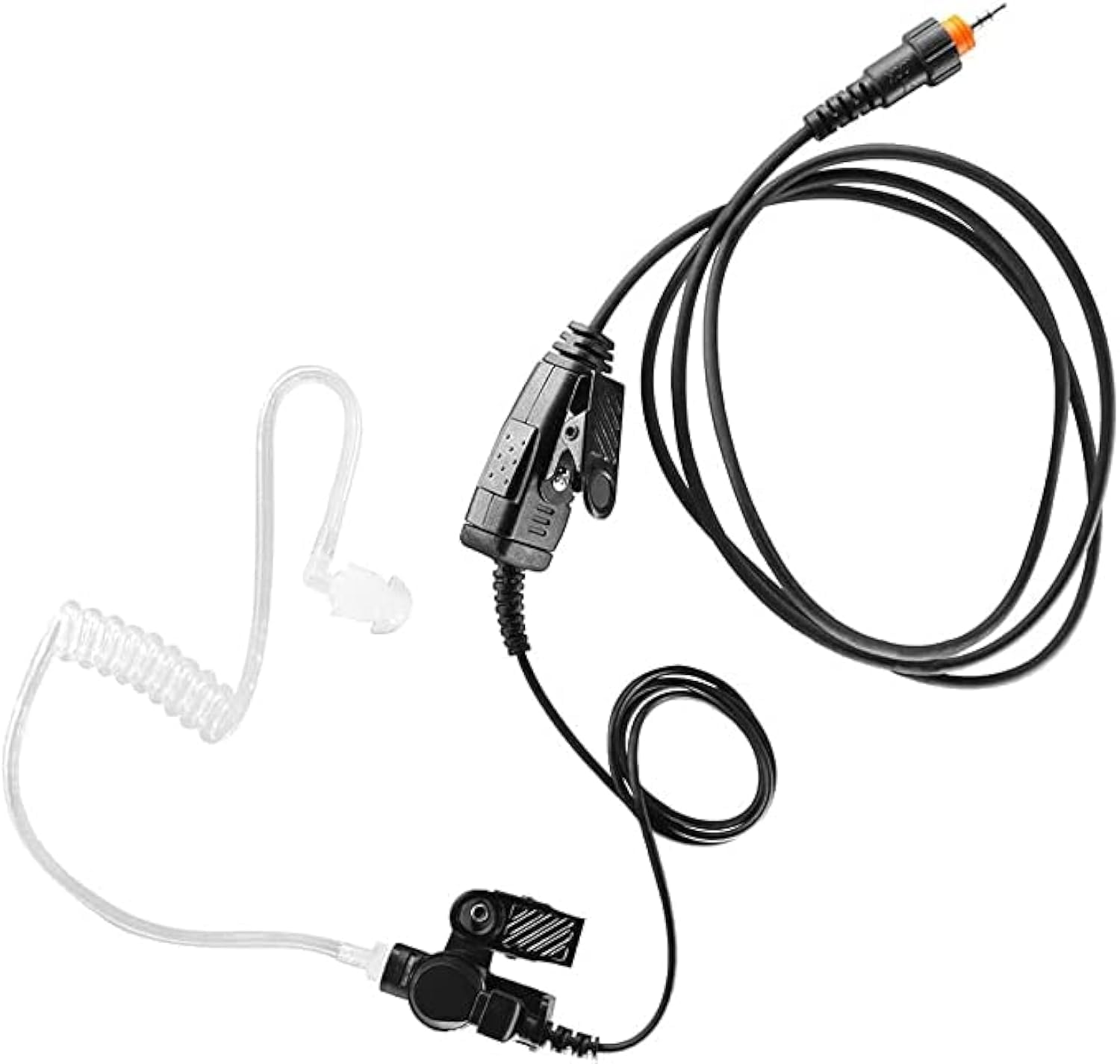 Auricolare a tubo acustico CLP1010 a 1 pin da 2,5 mm con microfono PTT per Motorola CLP 1010 CLP1040 CLP1060 CLP1080 (CLP 1040 CLP 1060 CLP 1080) Walkie Talkie On-Site Business Radio