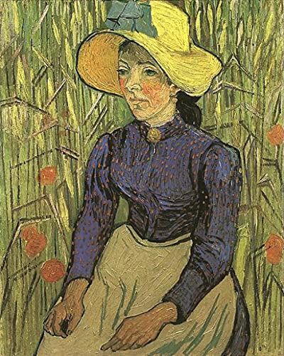 Lienzo Jacinto con borlas de Van Gogh, decoración artística de 60x90cm para tu salón