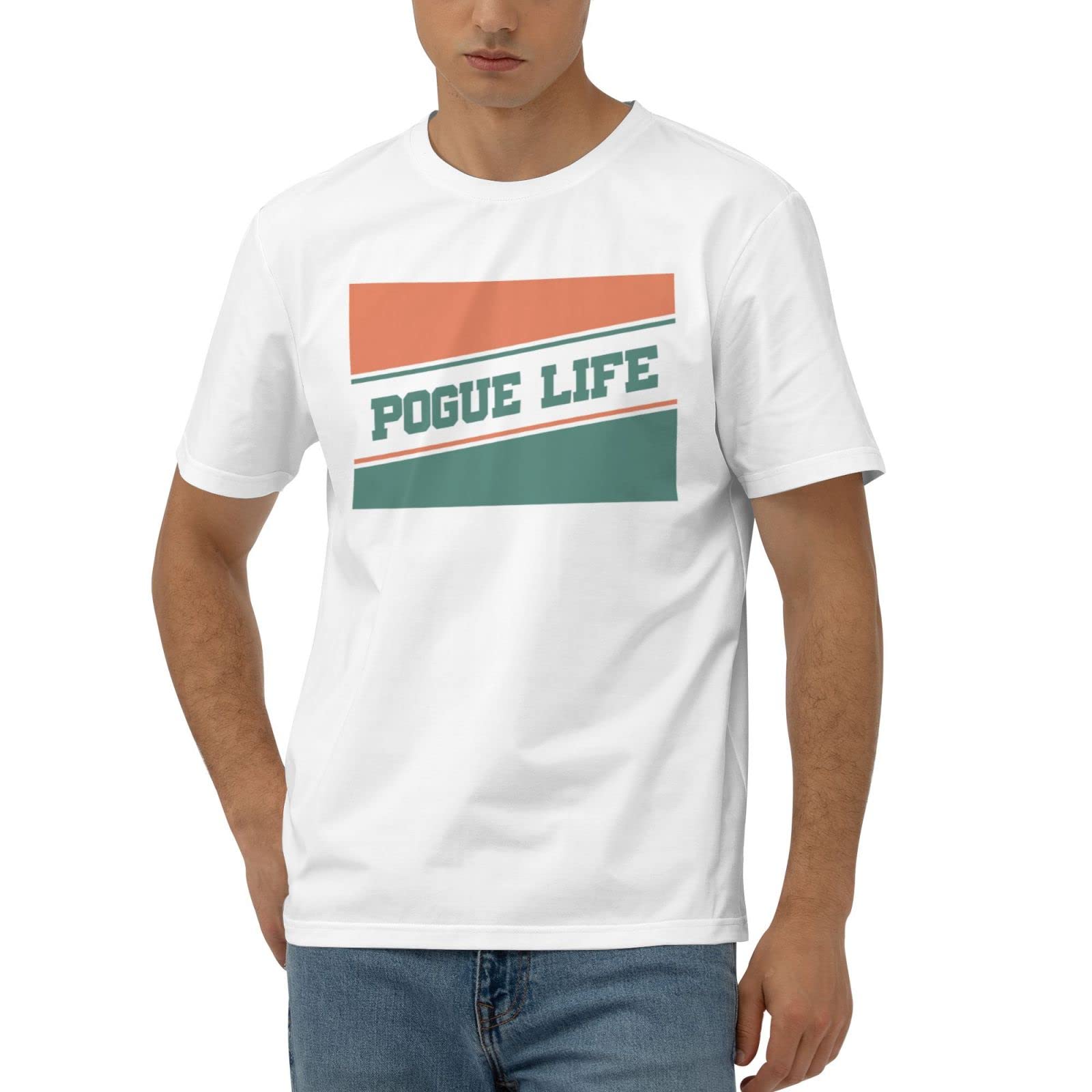 T-shirt drôle Pogue Life pour femme : haut humoristique en taille XL coloré