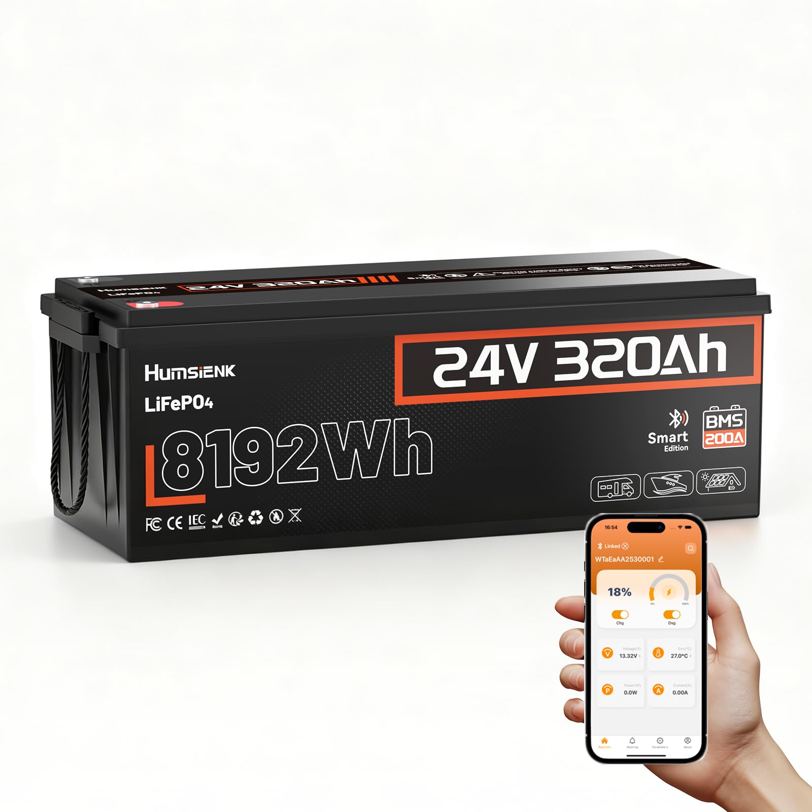 HumsiENK 24V 320Ah