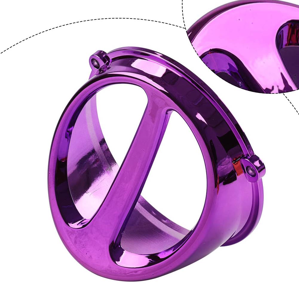 FSFYUK 1 pz. Coperchio ventola di raffreddamento modificato con naso di maiale per moto in plastica, viola per ZX 50 per Jog 50 per Jog 90 per moto Dio 50