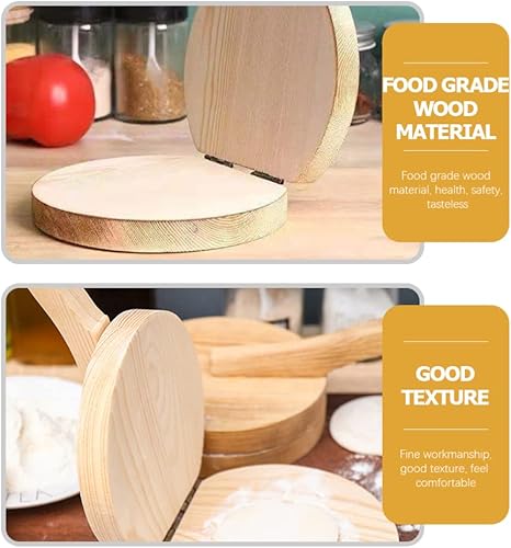 Miniatura 3 de LIFKOME Suministros de herramientas de bola de masa hervida manual Fabricante de albóndigas cortador de sellos de pastelería Dispositivo de