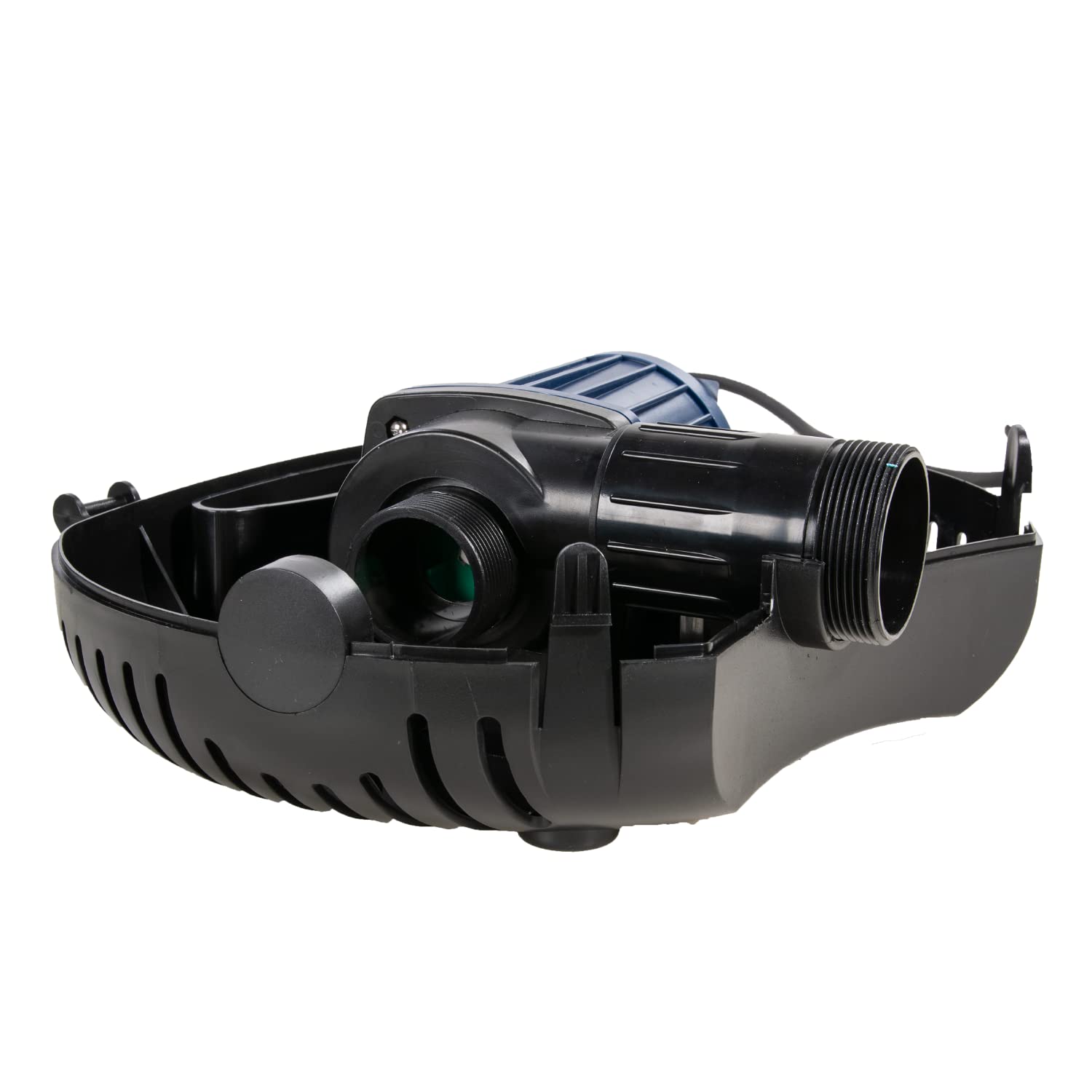 AquaForte O-Plus Vario 10.000 S, mit externer Steuerung, Durchfluss 6 bis 10 m3/ Stunde, Maximale Förderhöhe 5.5 m, 34-85 Watt, Zulauf 1½ zoll + 2 zoll, Ablauf 2 zoll, mit Trockenlaufschutz