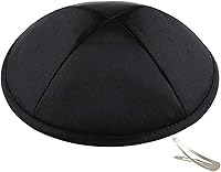 Vista 12 de Zion Judaica Deluxe Satin Kippot Bulk Packs Kippas o Kippa Individual Incluye Clips Kipa Gratis