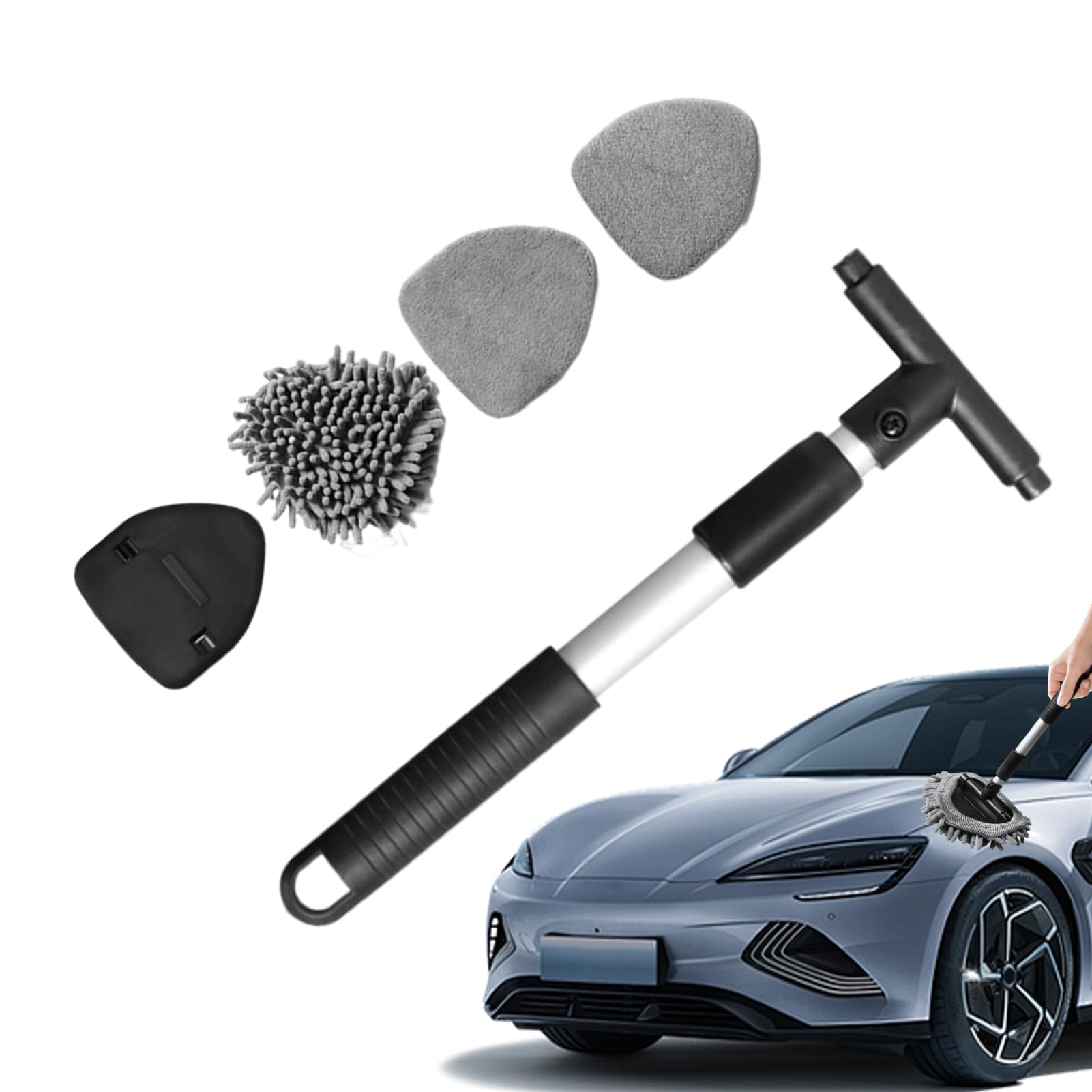 Kit de nettoyage pour fenêtres et vitres de voiture pour un lavage sans effort au quotidien