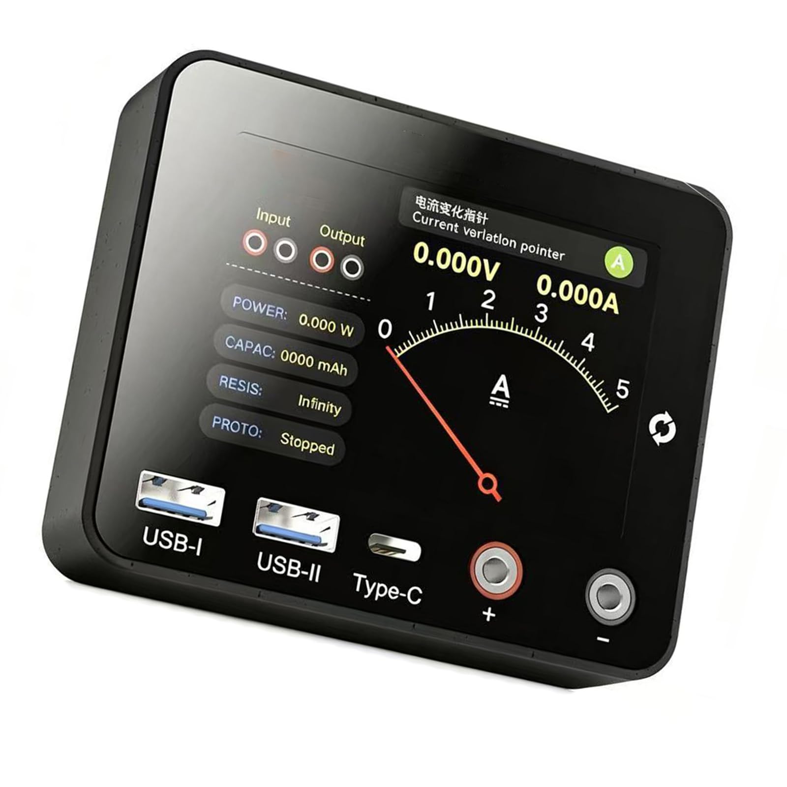 Oxxggkao Intelligent Power On Current Analyzing Analysis Second Fault Real Time Current Curved For Electronic Tablet Power Consumption Tester