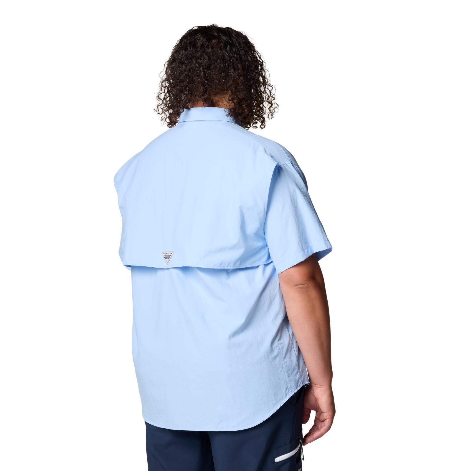 Columbia Bahama II - Camisa de Manga Corta para Hombre, Vela, Small