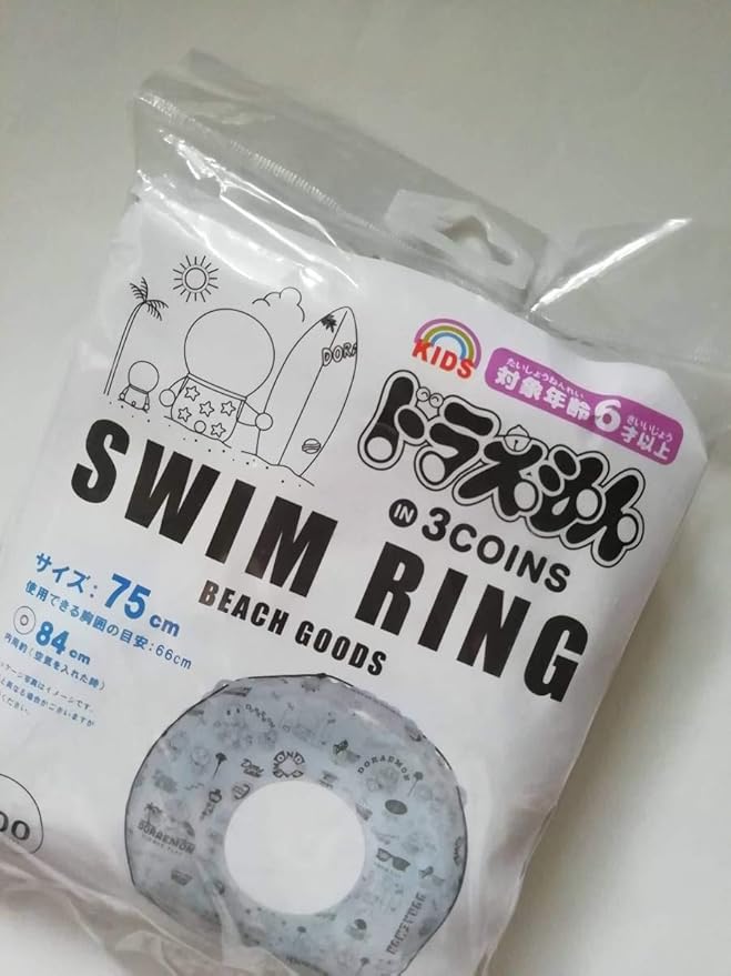 Amazon スリーコインズ ドラえもん 子供用浮き輪 3coins スリコ うきわ 浮輪 プール 海 ベビー浮き輪 おもちゃ