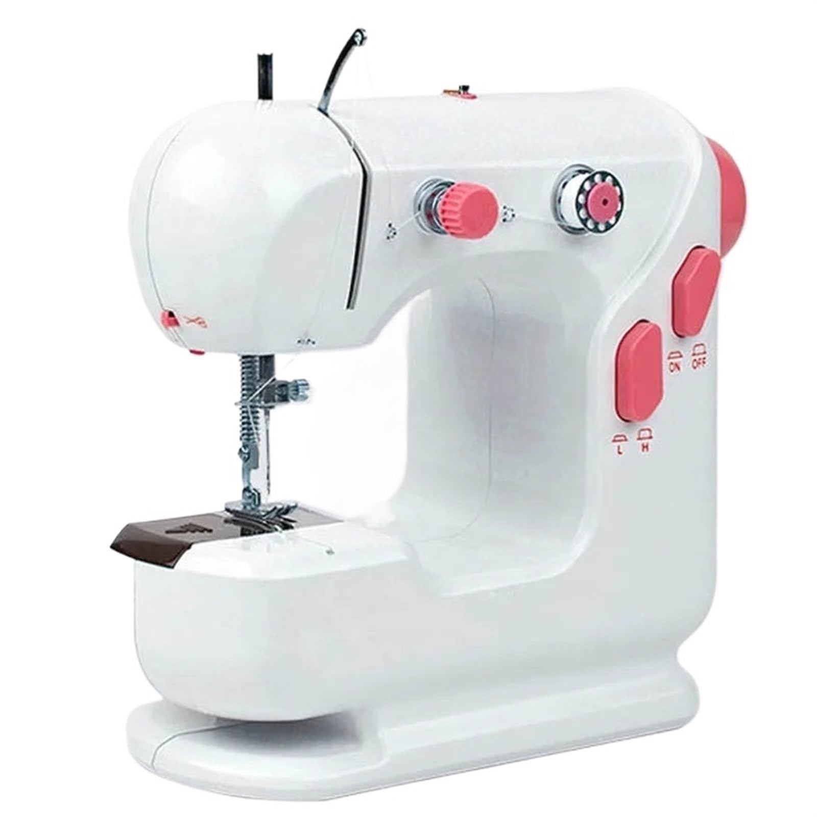 Edede One Color Sewing Machine, Multifunction Household Home Mini Automatic Domestic Portable Electrical Sewing Machines