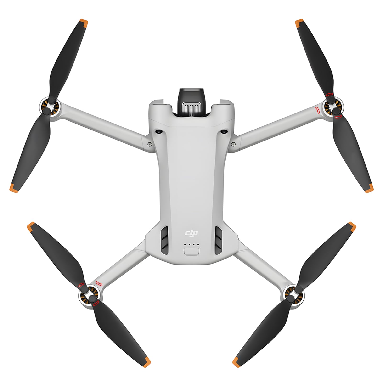 Eliche per DJI Lito 1/X 1/Mini 3 Pale di ricambio per eliche Ali a basso rumore per DJI Lito/Mini 3 droni accessori Viti e cacciaviti esclusivi arancia 32 pezzi