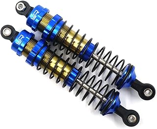 Yeah Racing TRSL-016BU Alum TR-XB 90mm Big Bore Shocks Blue : Slash/Stampede/Bandit & Arrma RC