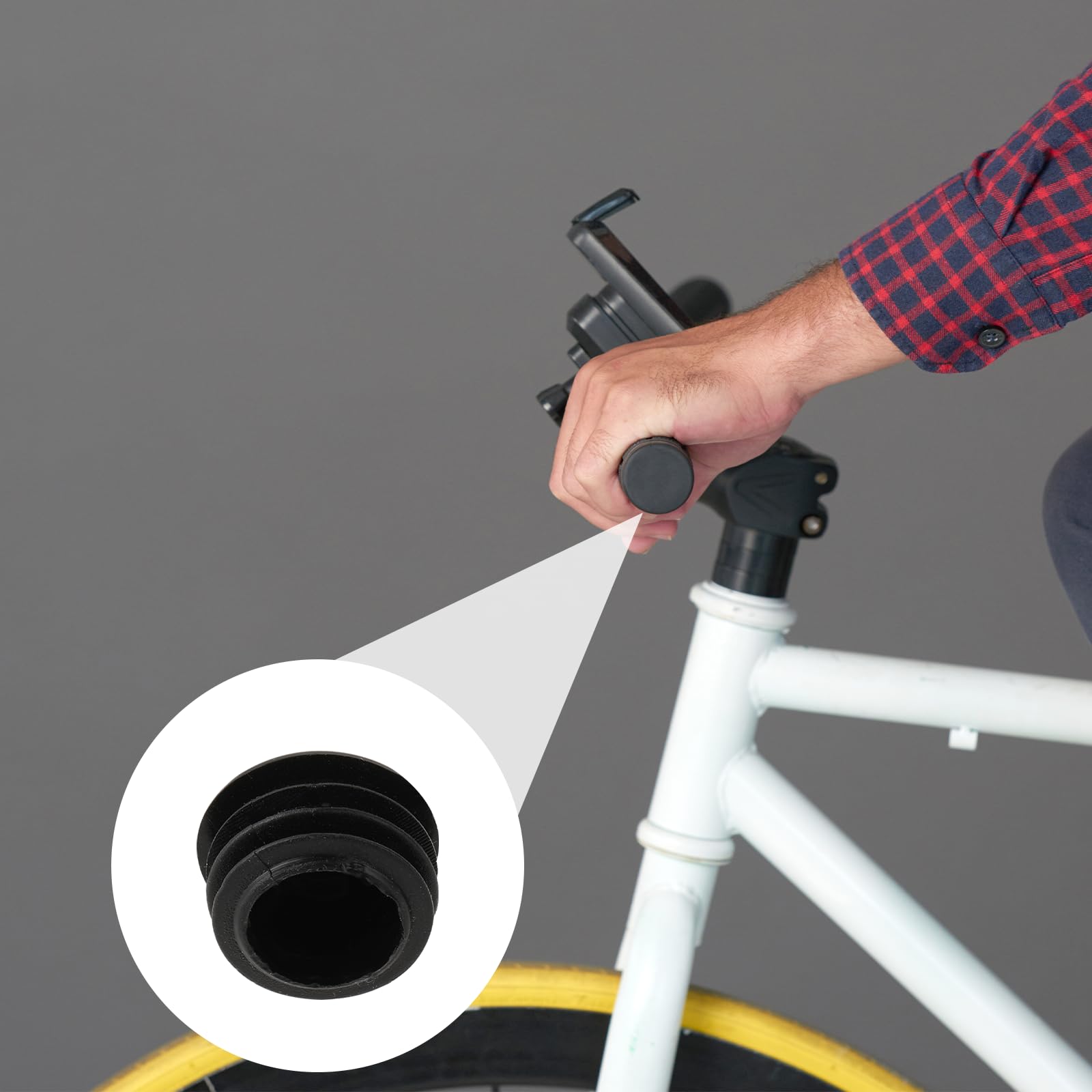 Mozeat Lens 10 Stück Fahrrad Lenker End Stopfen Kappen, Lenkerstopfen Bar Ende Stecker Caps Fahrrad Bar Ends für Bike Fahrrad Zyklus Camera Grip