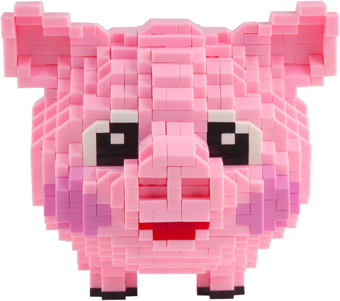 Larcele Micro Pig Building Blocks Mini Building Toy Bricks,1547 Pieces KLJM-02 (Model 558) - Image 4