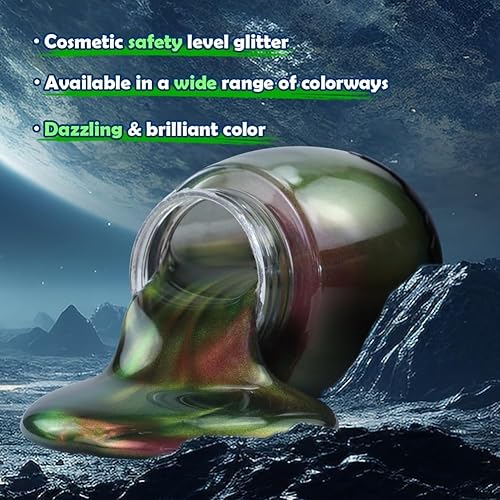 Miniatura 6 de WATERELF Slime de galaxia para niños, juguetes sensoriales de terapia artística para niños, niñas y adultos, alivio del estrés no pegajoso, 18