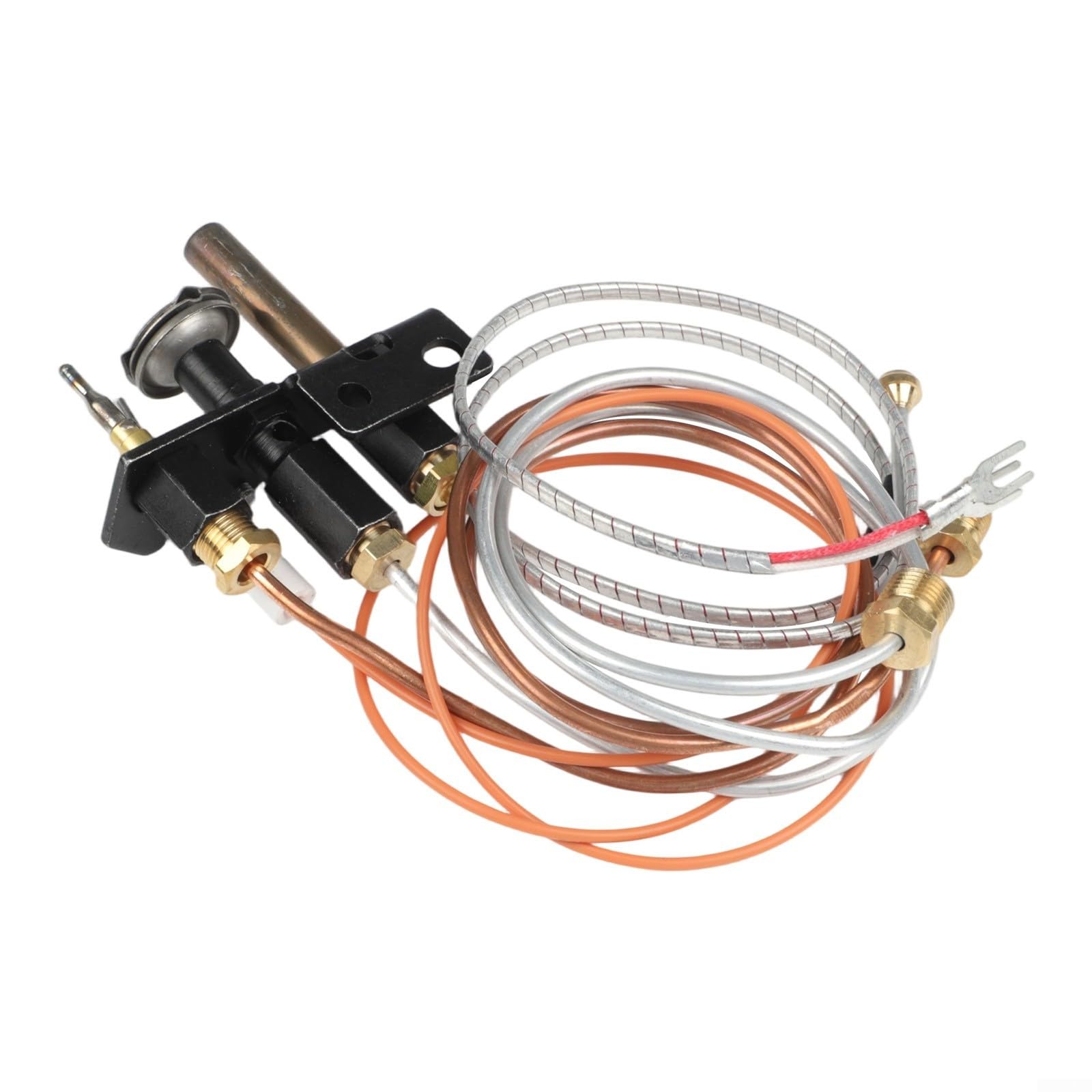 10002265 Gruppo pilota a gas con termocoppia e termopila per Majestic, stufe, termopile da 33", termocoppia da 26", 18" Co
