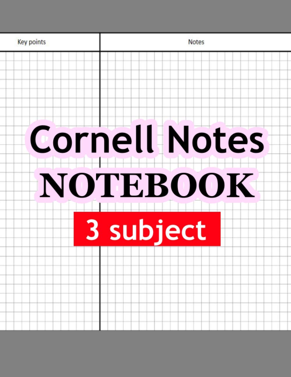 Buy Cornell Notes 3 Subject: Large Cornell Note-Taking System Paper For ...