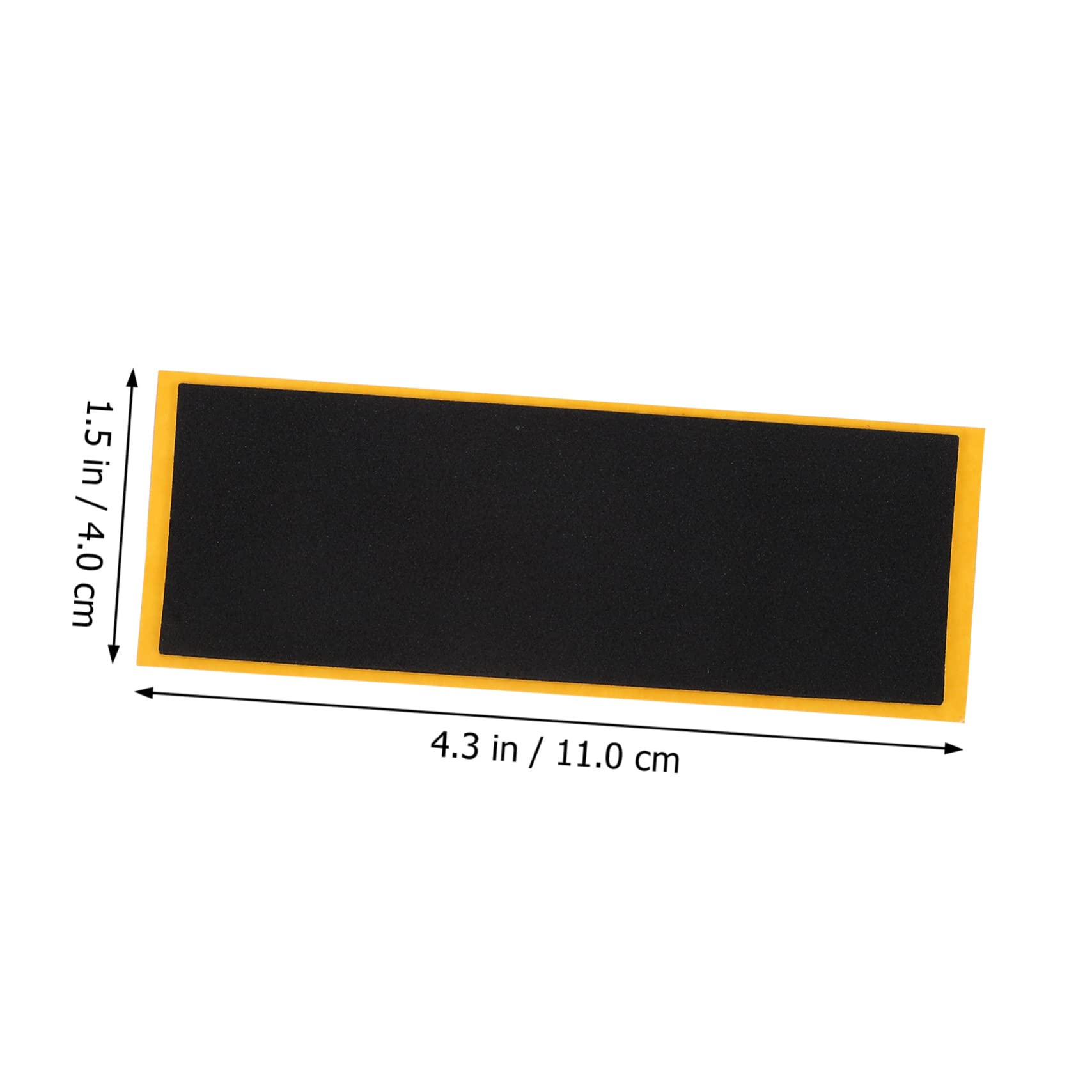 Kisangel 10pcs Non Slip Finger Skateboard Stickers for Accessories Easy to Use Cushioning Effect for Mini Skateboards Safe Sponge Material for Young Skaters