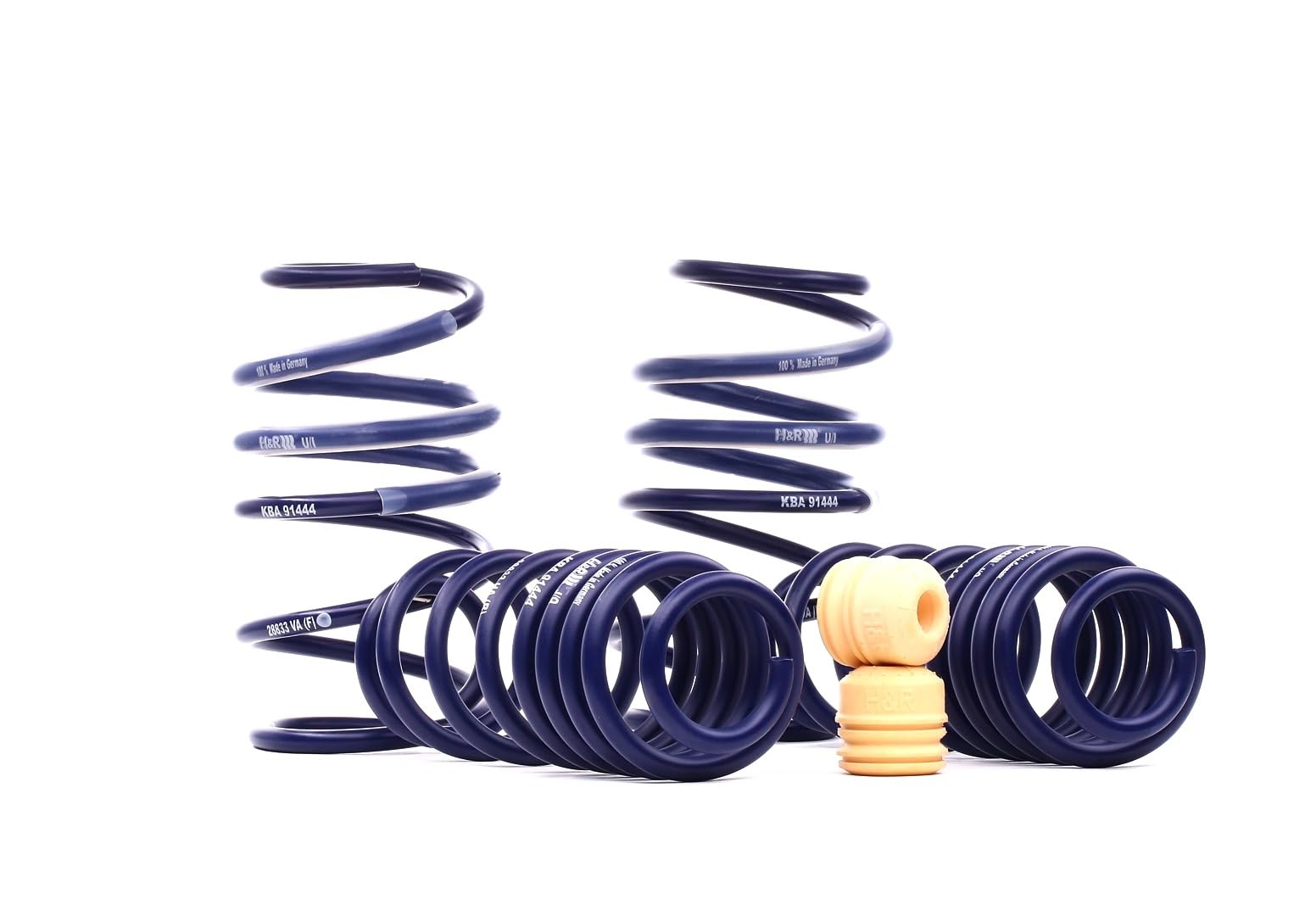 H+R Lowering Spring Set for SKODA OCTAVIA III 28833-2