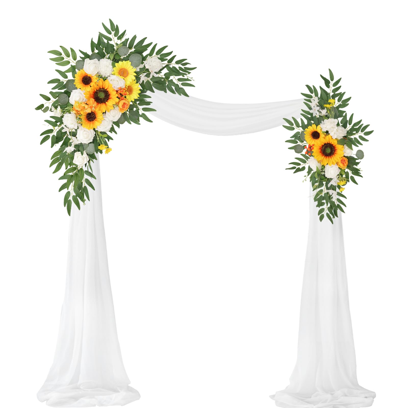 UNITED ARROWS★UA MONKEY ♡wedding ♡ Amazon.com: WEIERYUE Artificial Wedding Arch Flowers Kit