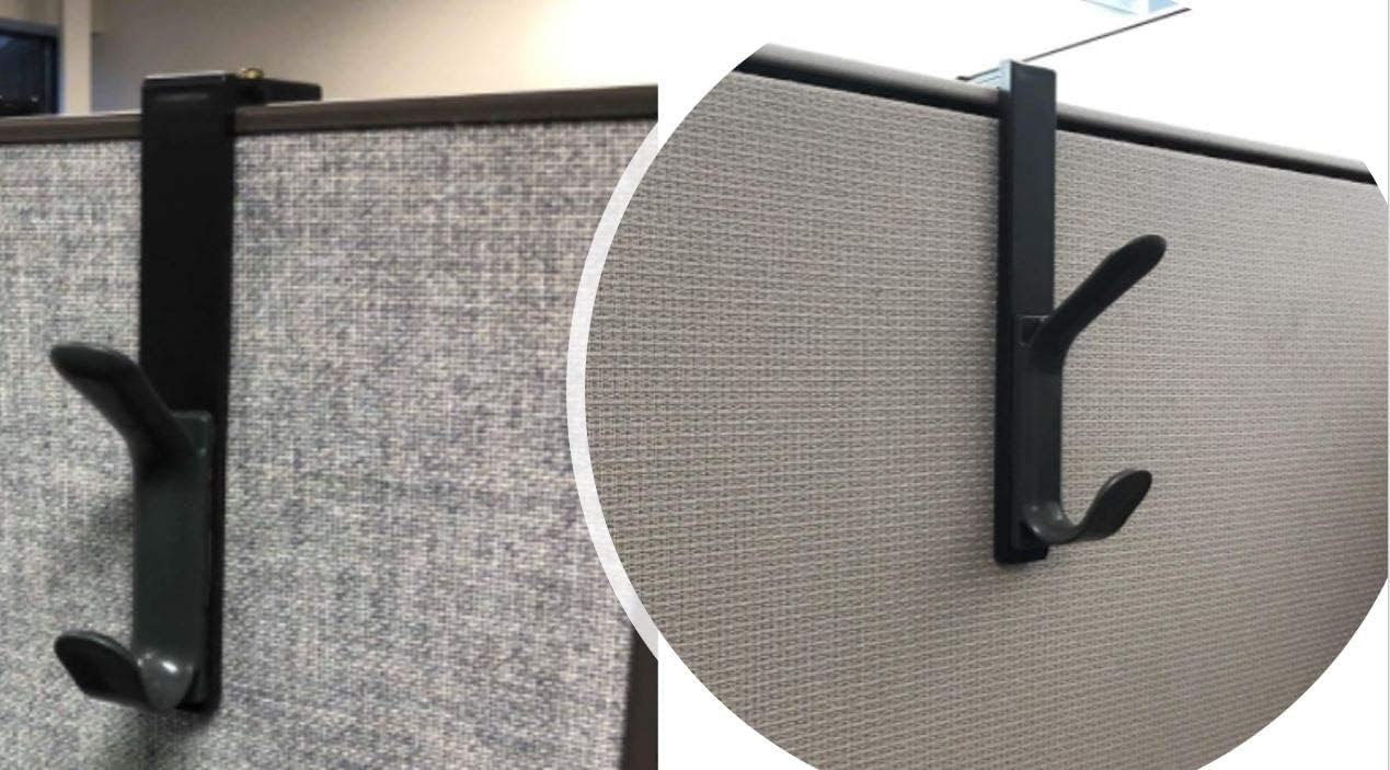 Modtek Gancho de pared para cubículo de alta resistencia (paquete de 5 ganchos de pared estándar)