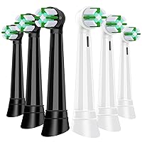 iO Testine Compatibile con Oral B iO Spazzolino Elettrico, Pulizia profonda per proteggere le gengive