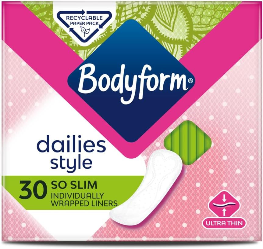 Bodyform Dailies So Slim Panty Liners 30 Pack