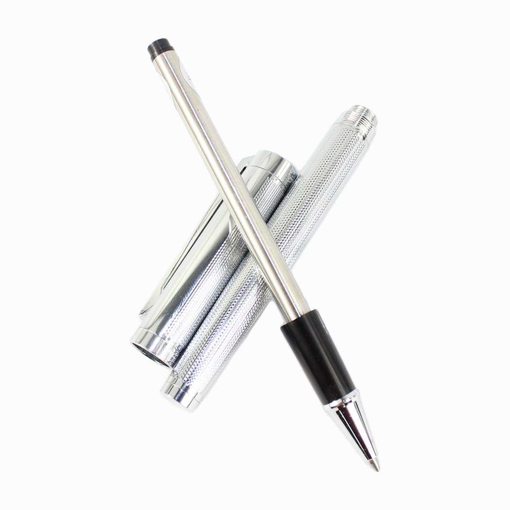 Jinhao 159 Rollerball Pen - General White With Silver Clip, Promotion Special