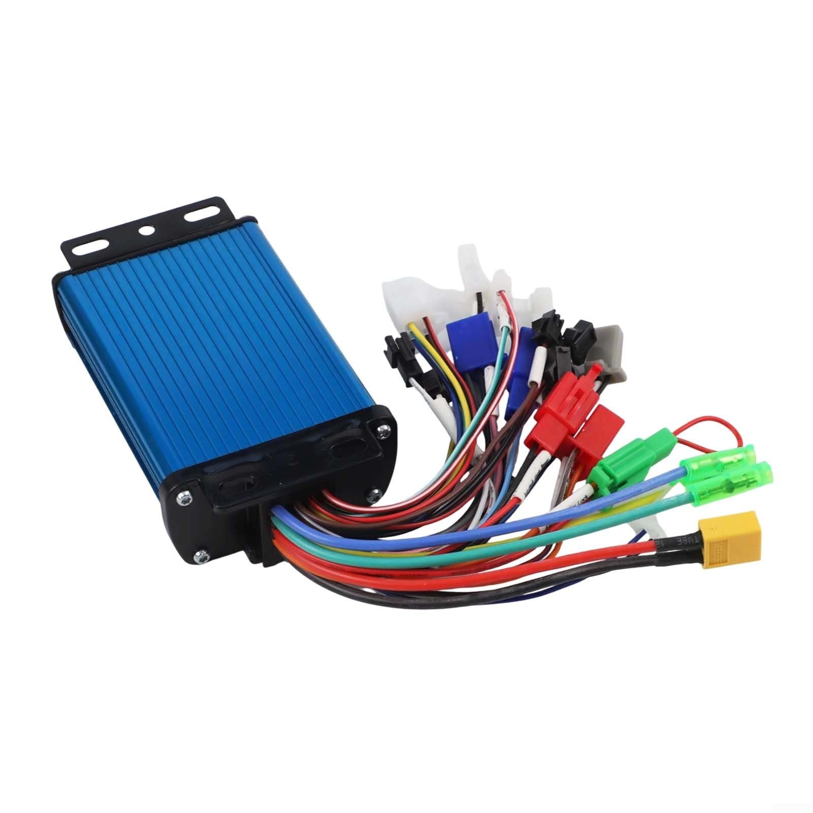 Contrôleur de moteur CC sans balais 600 W 800 W 36 V 48 V 6-MOS Tube double mode Boîtier en métal avec identification automatique des sous-tensions et frein haut et bas niveau pour scooter électrique