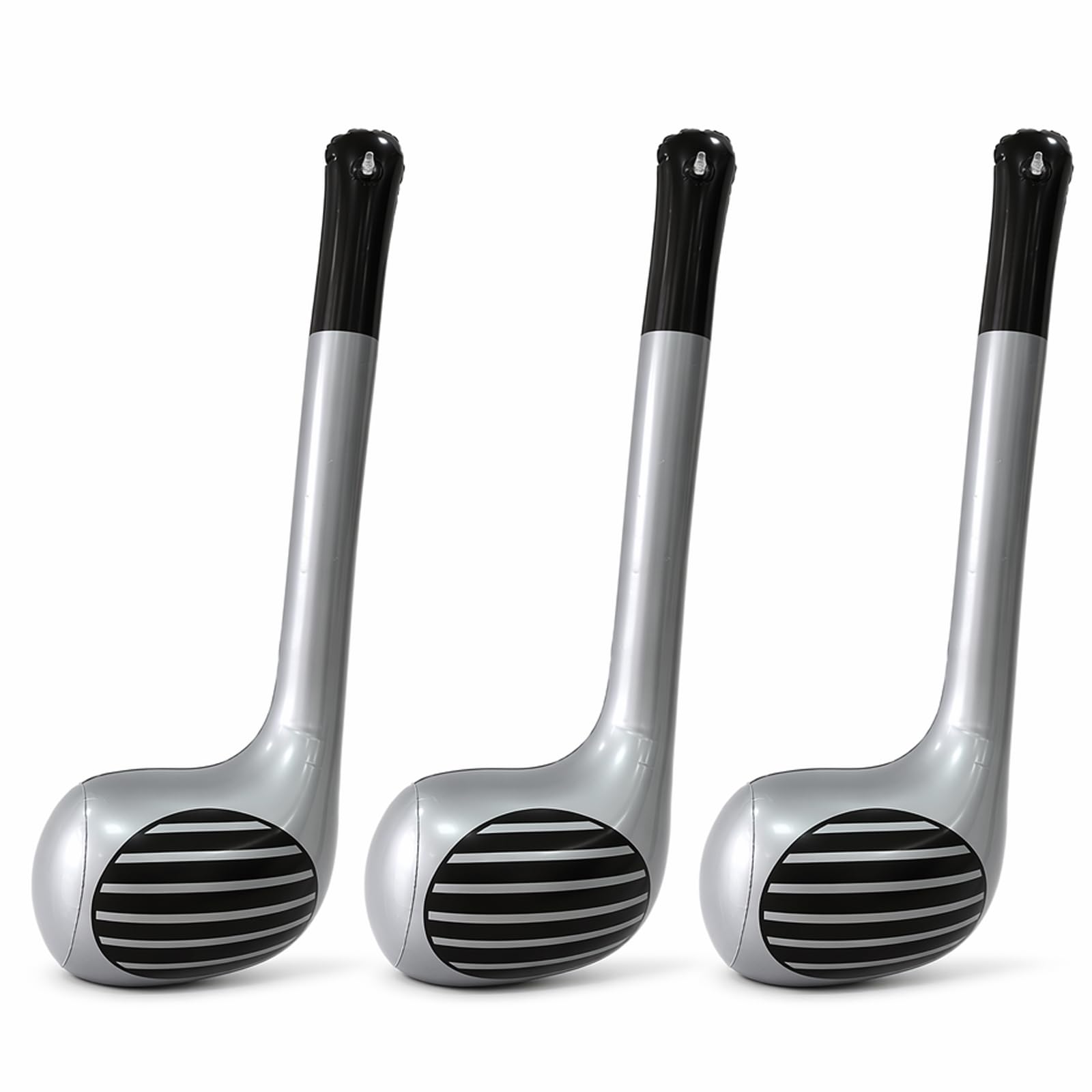 Kuwuarg 3-Pack Inflatable Golf Club, Pub Golf, Golf Fancy Dress