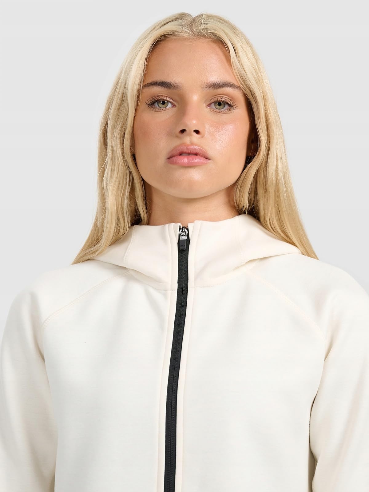 4F Bluza dresowa rozpinana z kapturem damska