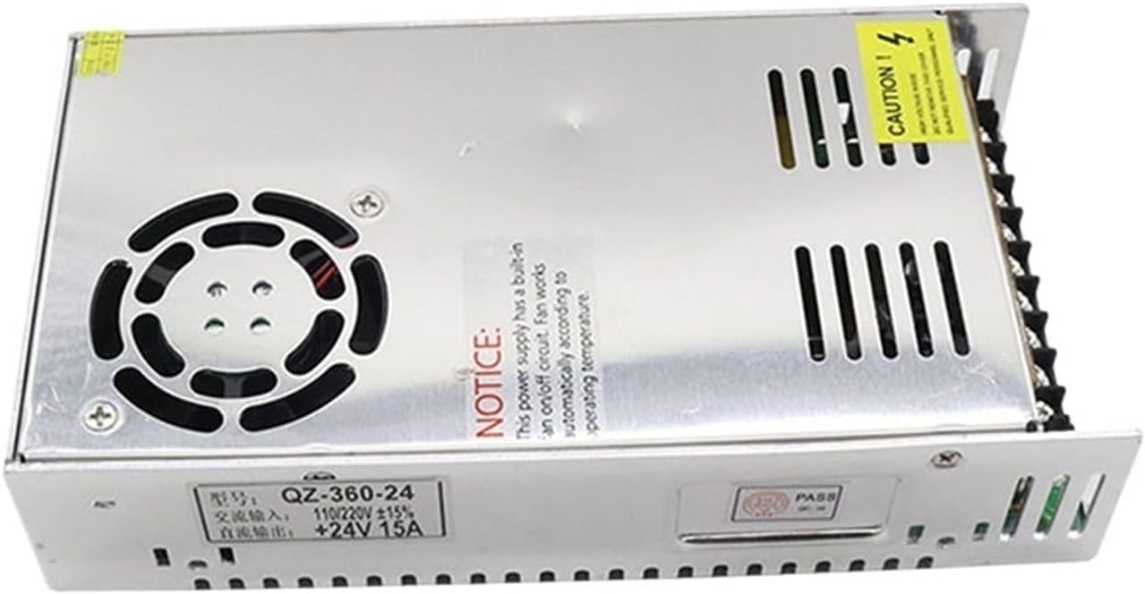 15A AC 110V 220V to 24V12 Volt Power Supply Voltage Regulator Converter Adapter(24V 15A)