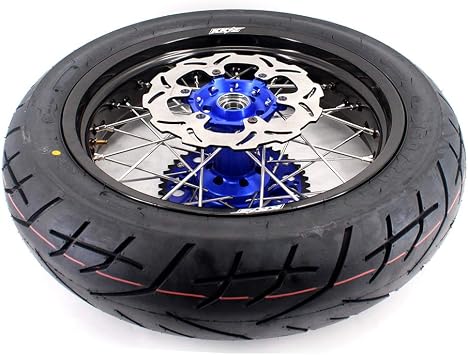 KKE 3.5/4.25 Supermoto Wheel Set | For Yamaha YZ125, YZ250, YZ250F, YZ450F, 99-26