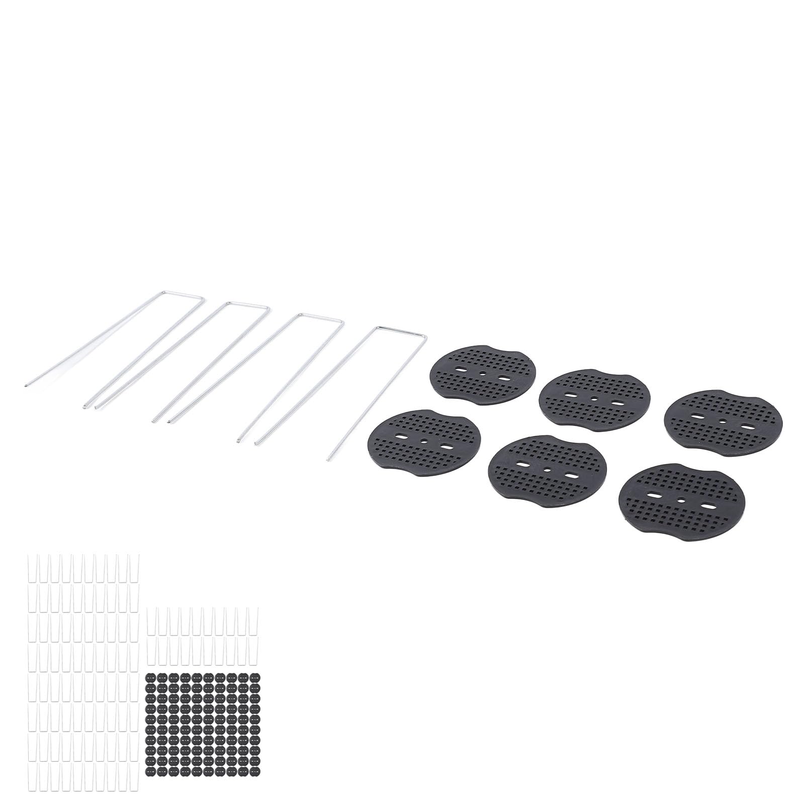 Agrafes de Paysage 100 Pieces avec Capuchons de Joint, 15 Cm en