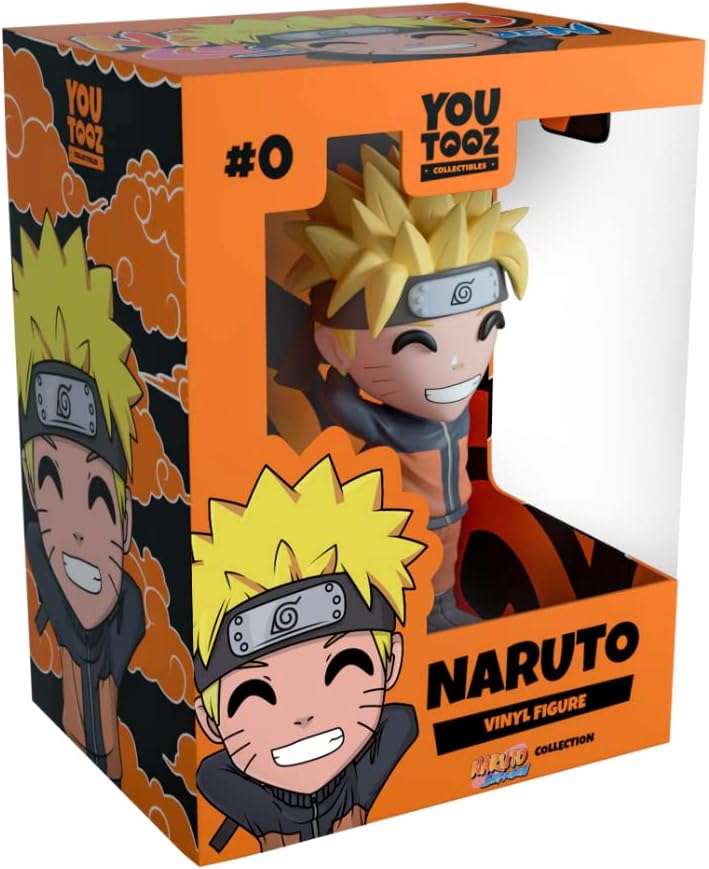You Tooz Naruto 4.9'' Inch Vinyl Figure, Collectible Uzamaki From Anime by Naruto Collection, Black, Yellow, Small - Image 2