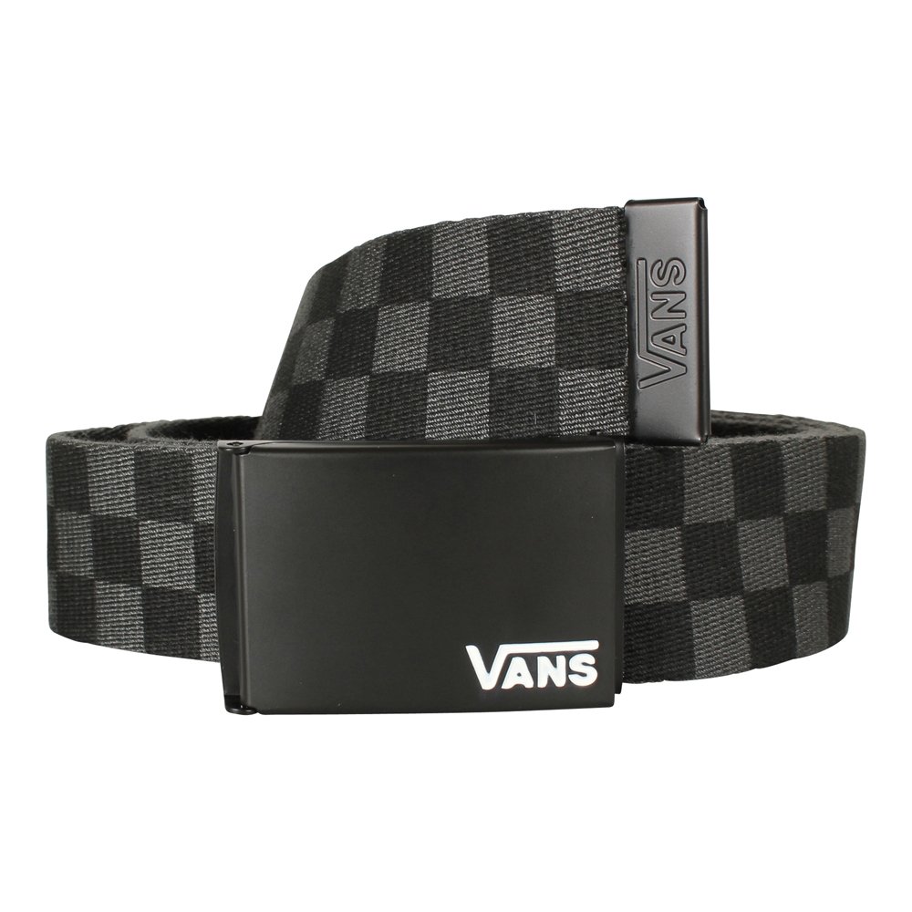 Vans_Apparel Men's Deppster Ii Web Belt Belt, Black (Black/Charcoal), One Size
