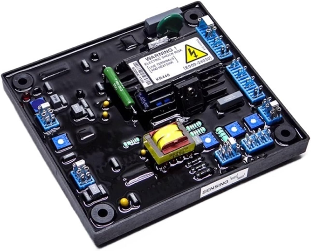 1pcs KR440 AVR Generator Regulator Automatic Regulator Single Three-Phase AC Brushless AC Generator Output