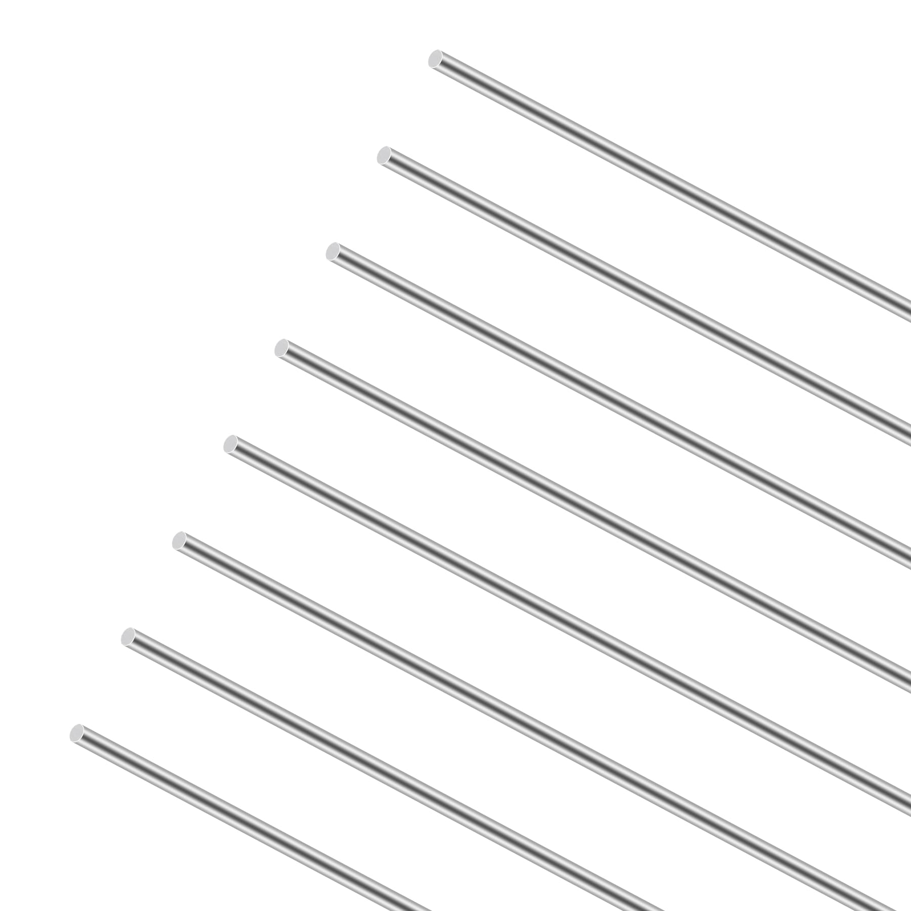 Asta Rotonda in Acciaio Inox 304 305 mm 1 mm 8 Pezzi