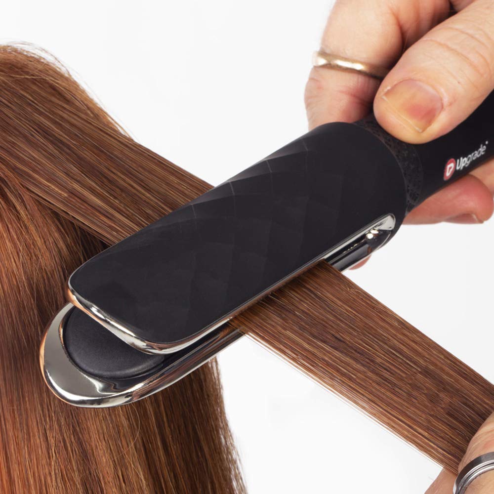 Upgrade - Plancha de pelo 2 en 1 FreeStyle - Plancha de pelo profesional y rizador sin descamación - Temperatura ajustable