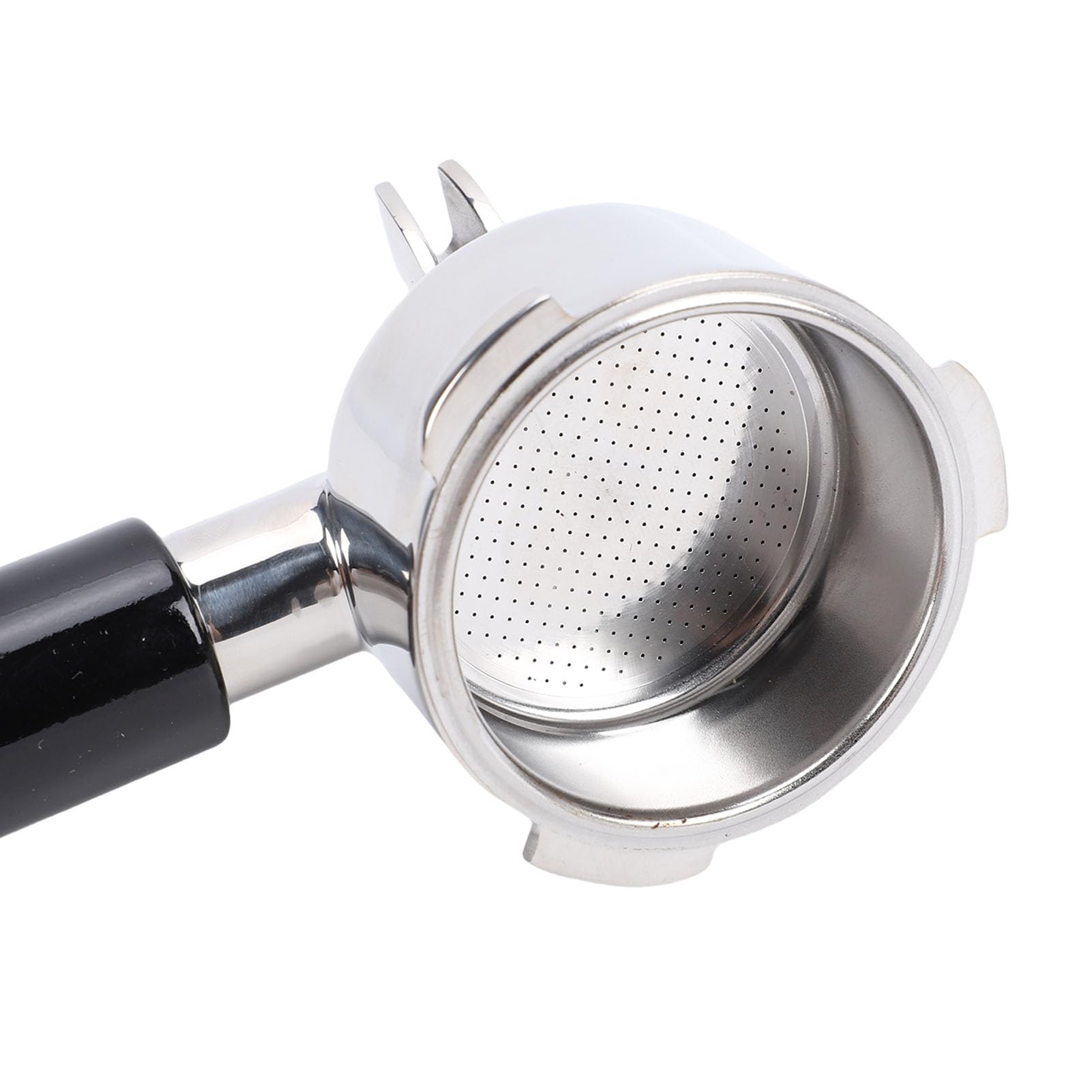 Portafiltro de café de 51 Mm y 3 Orejas, Herramienta de Extracción de Cesta de Portafiltro para Máquinas de café (BLACK)