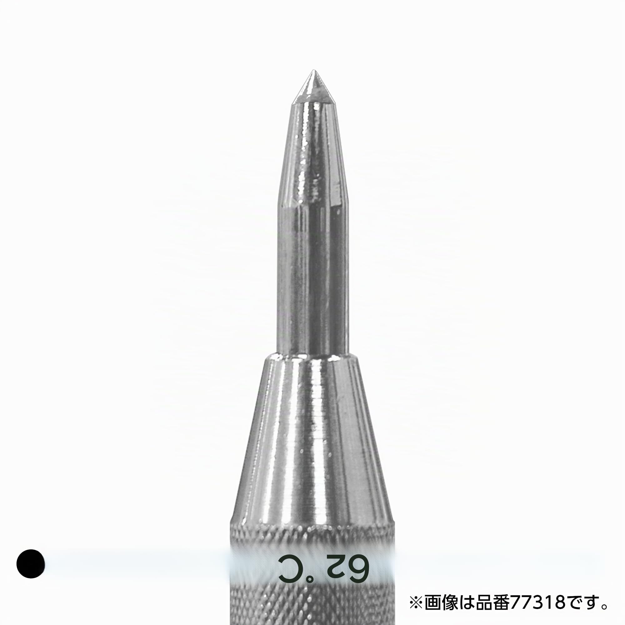 Shinwa Sokutei Auto Punch [with Grip for Prevention of rolling] M (77317) (Japan Import)