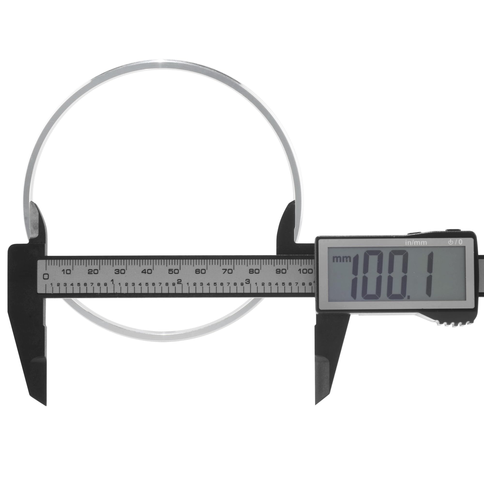 Zentrierringe 2/4 Stücke AD 106mm/4,17" ID 100mm/3,94" Radnabenzentrierringe Mittelbohrung for Center Spacer Hub Centric Ringe Autorad Aluminium(4Pcs)