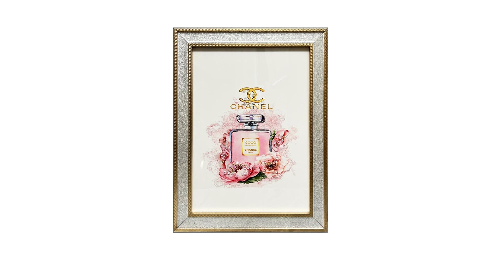Amazon.co.jp: クリスタルアート おしゃれ 35x45cm 香水 コロン