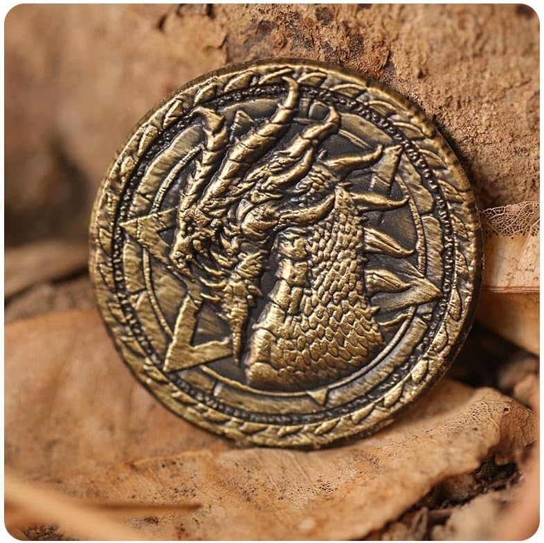 Primordial Zeal Collectible Metal Coins (Draconic Guardians) image 4