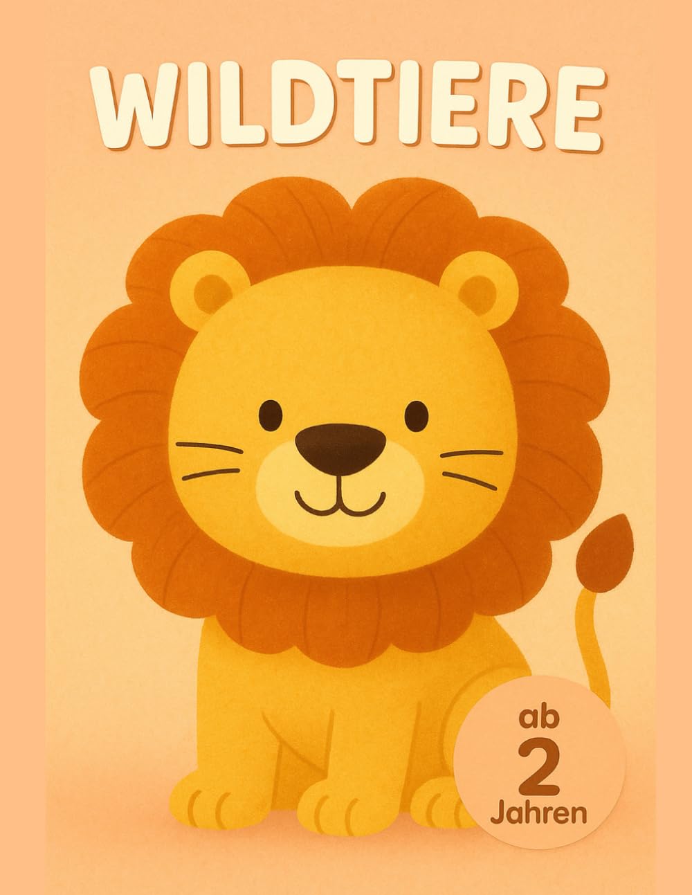 WILDTIERE: Mein erstes Dschungel Malbuch ab 2 Jahren: 40 große Tiermotive, extra dicke Linien, Malspaß für Kleinkinder & Kindergarten (Mein allererstes Malbuch (Ab 2 Jahren))