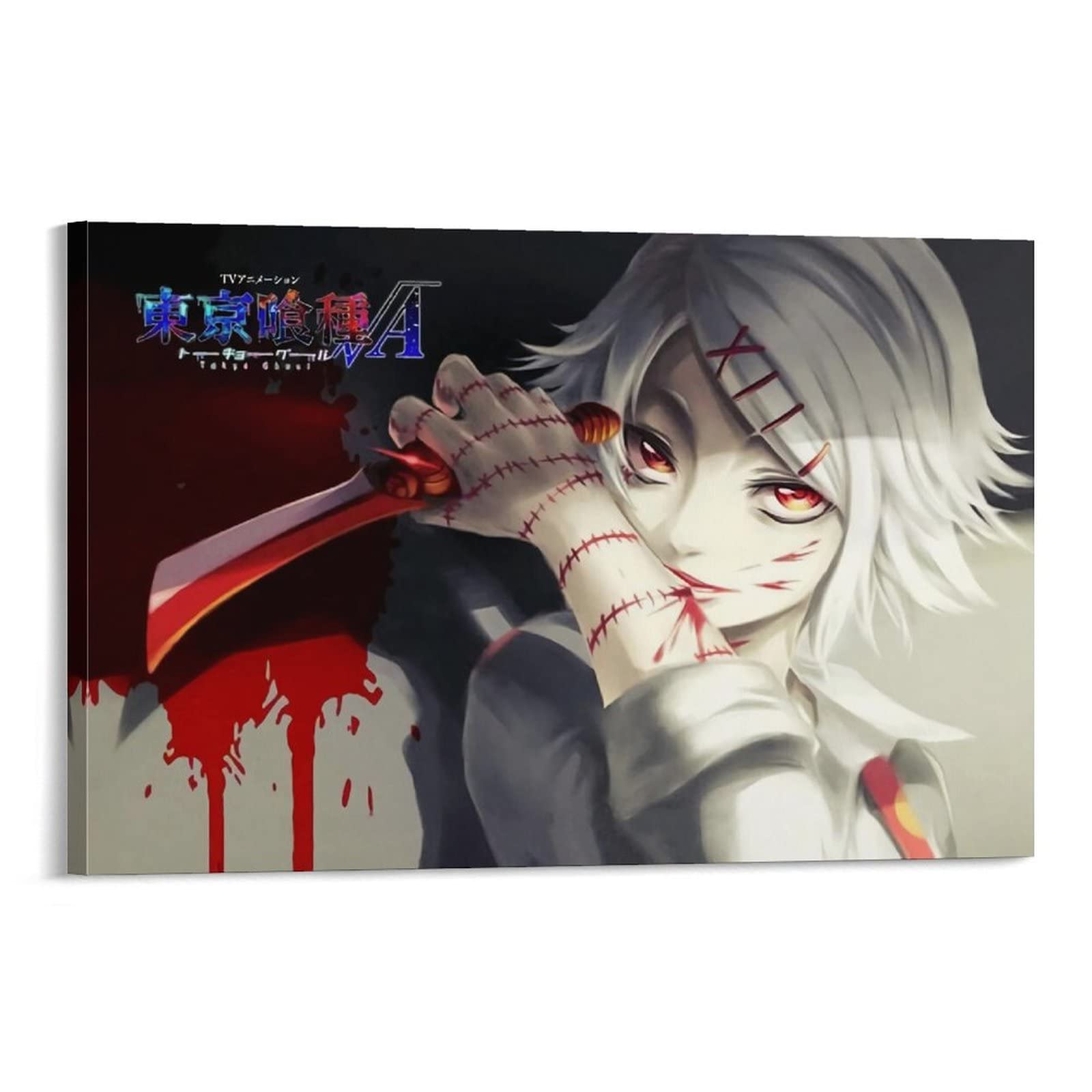 Anime Poster Tokyo Ghoul Juuzou Suzuya Poster Decorative Painting Canvas Wall Art Living Room Posters Bedroom Painting 08x12inch(20x30cm)