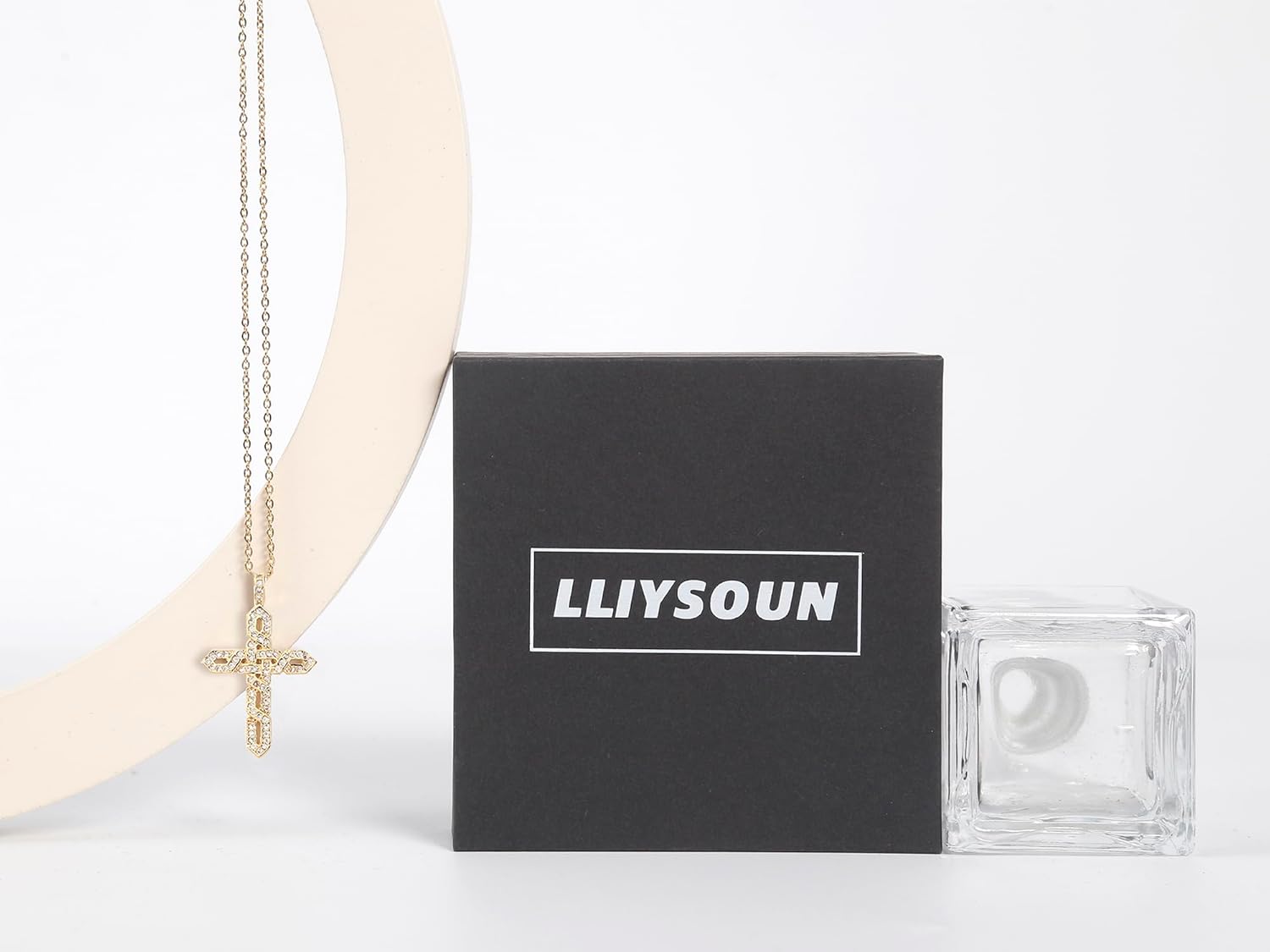 Cross Pendant Necklace for Women Jewelry Gold Cross Necklaces for Women Cross Necklace Minimalist Trendy Jewelry Valentines Day - Image 7