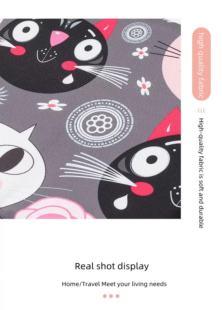Adorable Pink Peri - Wiederverwendbare Damenbinden, Aufbewahrungstasche, tragbar für Frauen und Mädchen | aus Nylon + wasserabweisend + wiederverwendbar | Zero Waste Period (Cat 1)