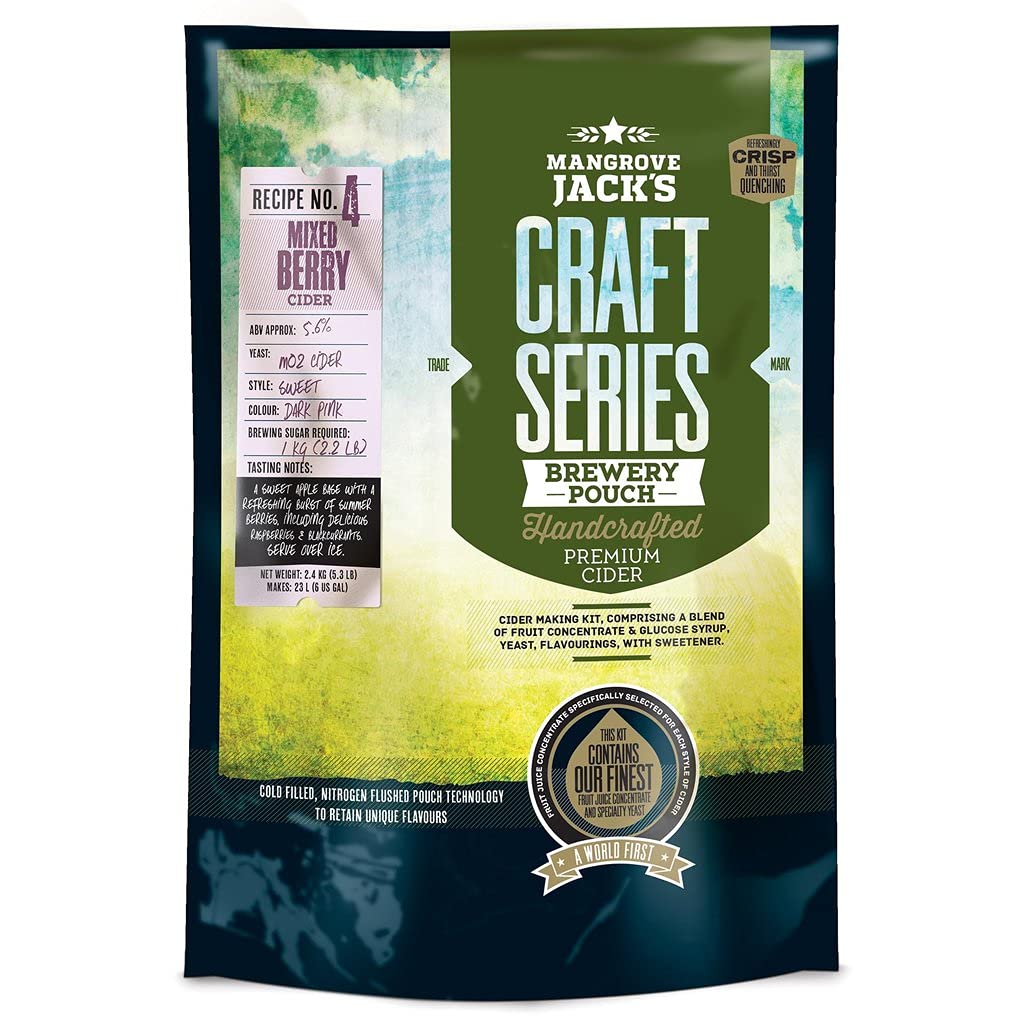 Mangrove Jack's Hard Cider Kit Mixed Berry