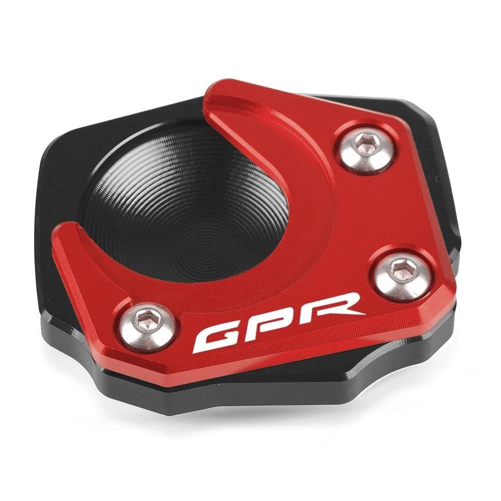 Béquille élargie Aprilia GPR150 antidérapante pour un appui stable