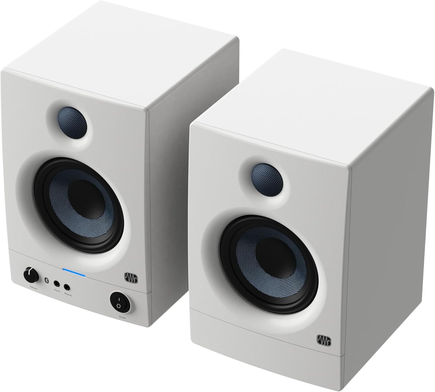 PreSonus Eris 4.5BT White 4.5-inch Media Reference Monitors with Bluetooth Wireless Technology - Image 3